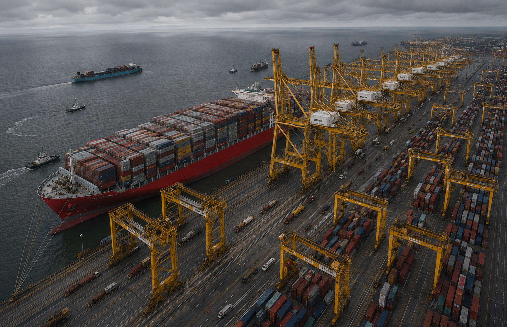 Container port terminal